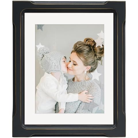 Patouque 16x20 Rustic Picture Frame Black 4Pcs Cover