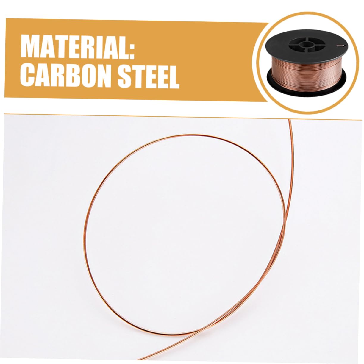 SOLUSTRE 1 Roll Solid Core Welding Wire Non-Gas Mig Welding No Clean Flux for Easy