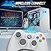 Nonbliep 2 Pack for Xbox 360 Controller, Compatible with Xbox 360 & Slim/PC Windows 10/8/7, with Upgraded Joystick/Dual-Vibration/2.5mm headphone Jack for Xbox Controller Wireless White Nonbliep 2 Pack for Xbox 360 Controller, Compatible with Xbox 360 & Slim/PC Windows 10/8/7, with Upgraded Joystick/Dual-Vibration/2.5mm headphone Jack for Xbox Controller Wireless White