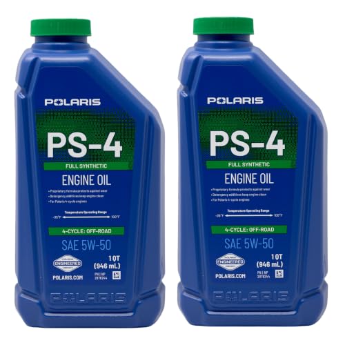 Edwards Oil Bundle PS4 two pack fits Polaris ATVs UTVs and SXSs 2876244