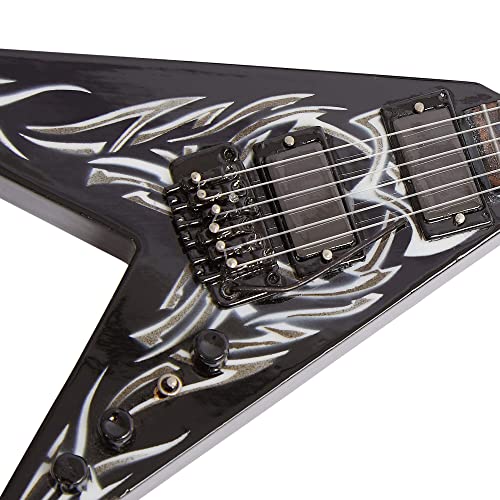 Kerry King : Réplique de guitare miniature - Les Beatles, Paul McCartney, John Lennon, RIngo Starr, George Harrison Kerry King : Réplique de guitare miniature – Image 5