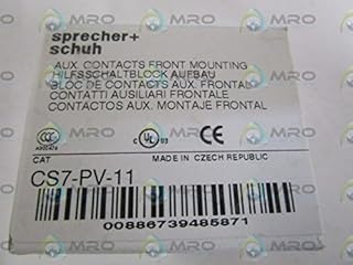 SPRECHER+Schuh CS7-PV-11 Auxiliary Contact New in Box