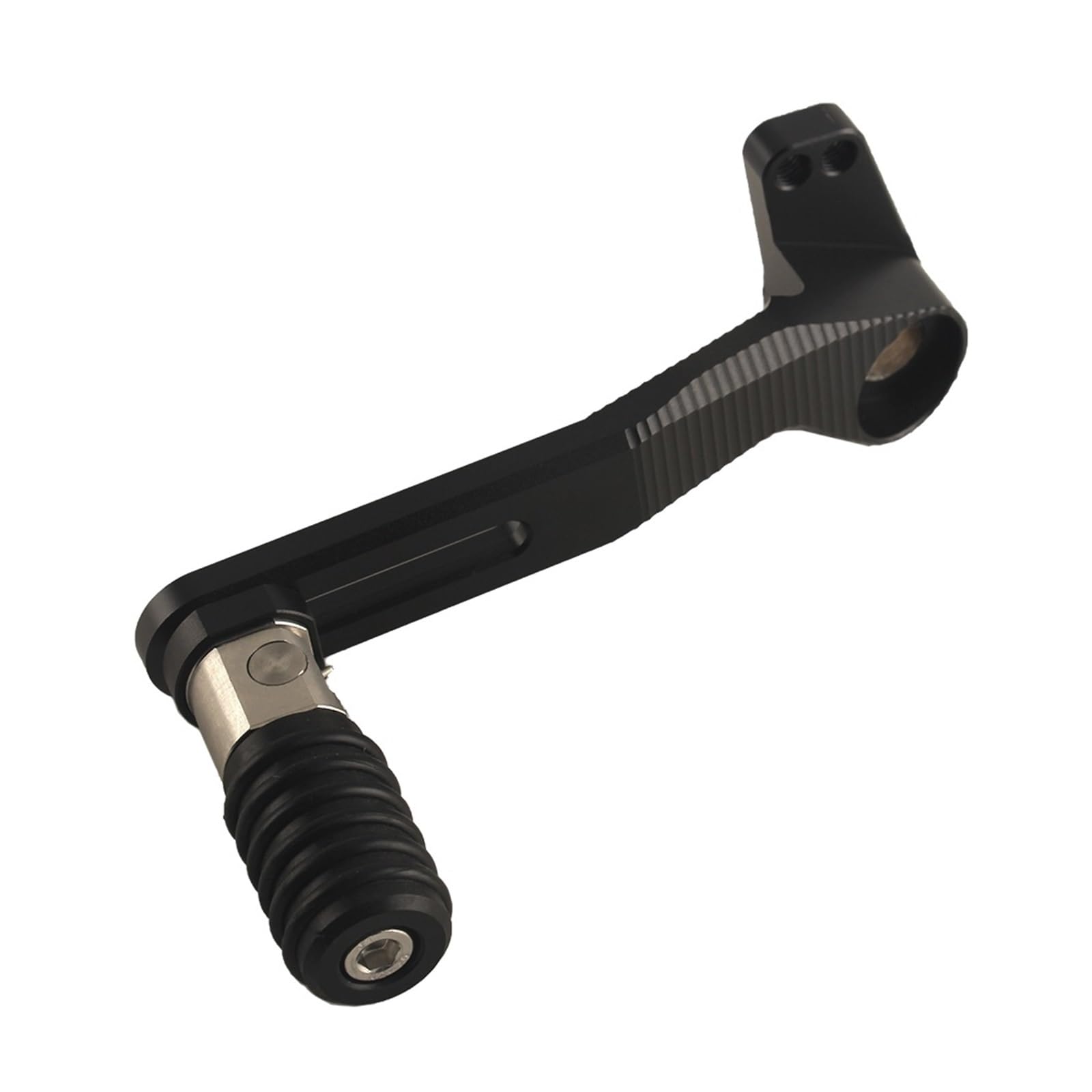Lbcsrmh Black Motorcycle Gear Lever Motorcycle Adjustable Shifter Accessories For Multistrada V4 S Rally Pikes Peak V4s Sport 2020-Up Folding Gear Shift Lever(Black)