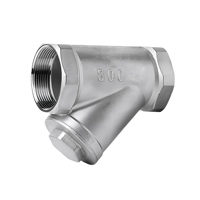 Filtro tipo Y de 3/4" BSP de acero 304: solucione las impurezas en su medidor 3