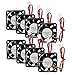 Euroharry Lot de 8 ventilateurs pour imprimante 3D DC 24 V 40 x 40 mm