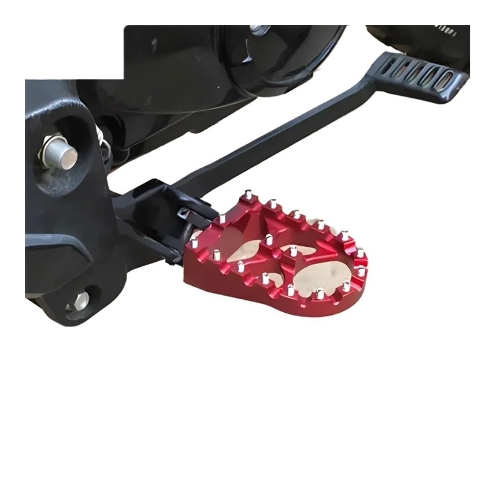 Motorrad Fußrasten Motorrad Fußrasten Stützen Pedale Fußrasten Für CR CRF 125 250 125R 150R 250R 250X 450R 450X 250RX 450RX 250F 250L 450L