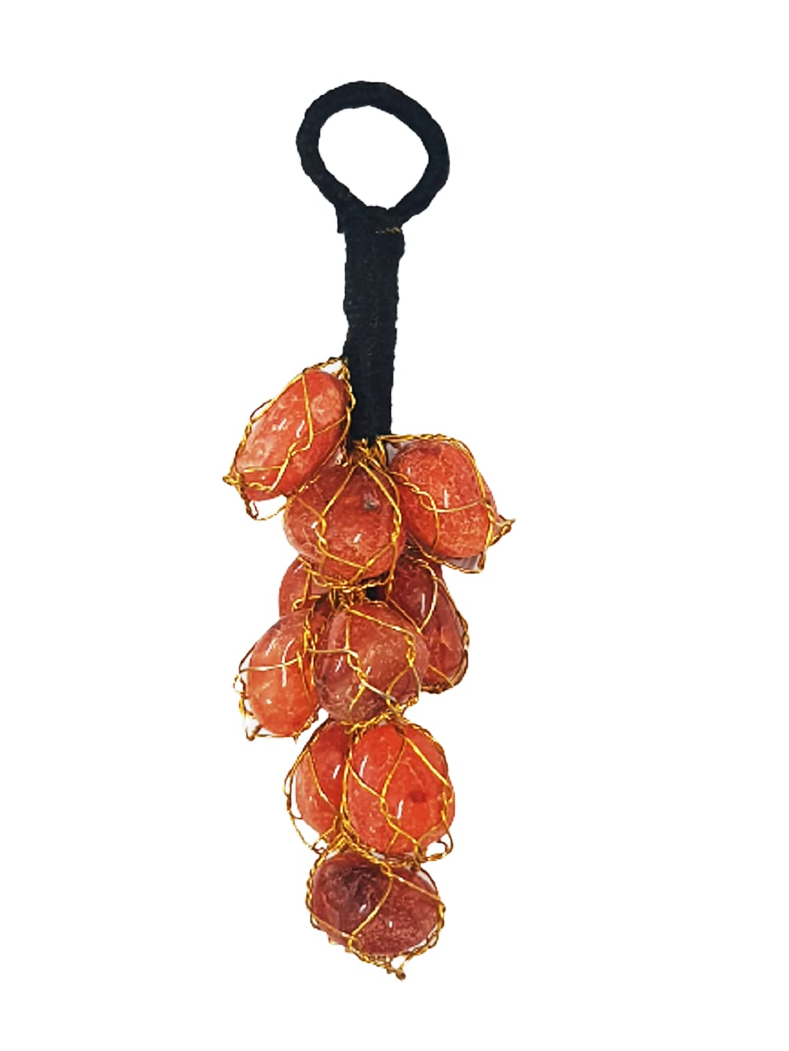 numeroastro Red Carnelian Tumble Stones for Car Hanging & Door Hanging for Chakra & Crystal Healing (1 Pc) 1