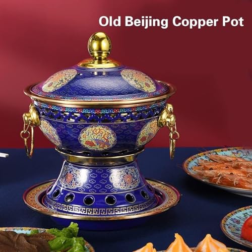 Olla Hot Pot China unipersonal de cobre 20.5x25cm miniatura 7