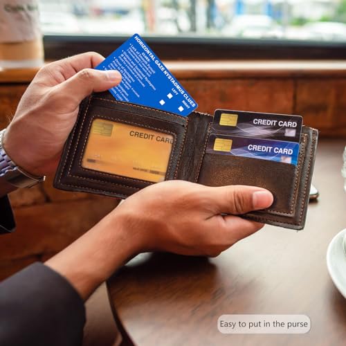 Cartes de liste de contrôle NHTSA SFST HGN métal double jeu bleu rigide
