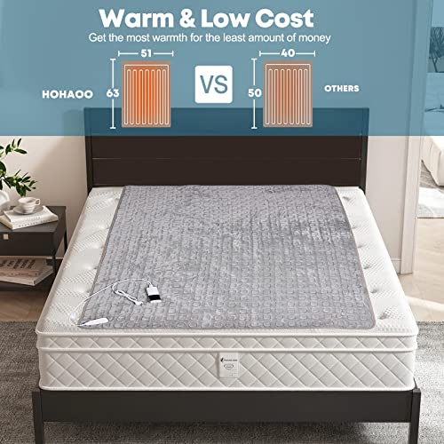 HOHAOO Coperta elettrica con spegnimento