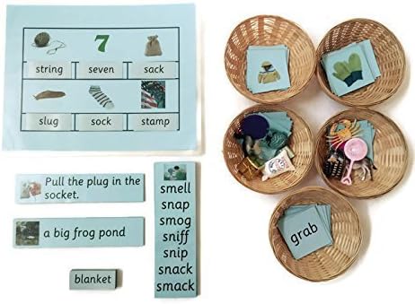 Montessori Language Blue Series Phonics Educational Kit