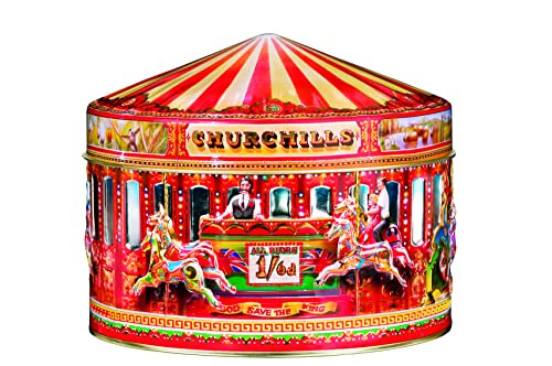 Churchill's Confectionery Carousel Tin 300 g English Toffee
