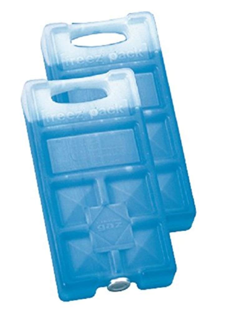 Campingaz Icetime Plus 30L, glacière Passive, glacière à contenance 26 L, boîte à Glace à Isolation & Accumulateur de Froid Freez'Pack, Bleu, M5 2 Pieces
