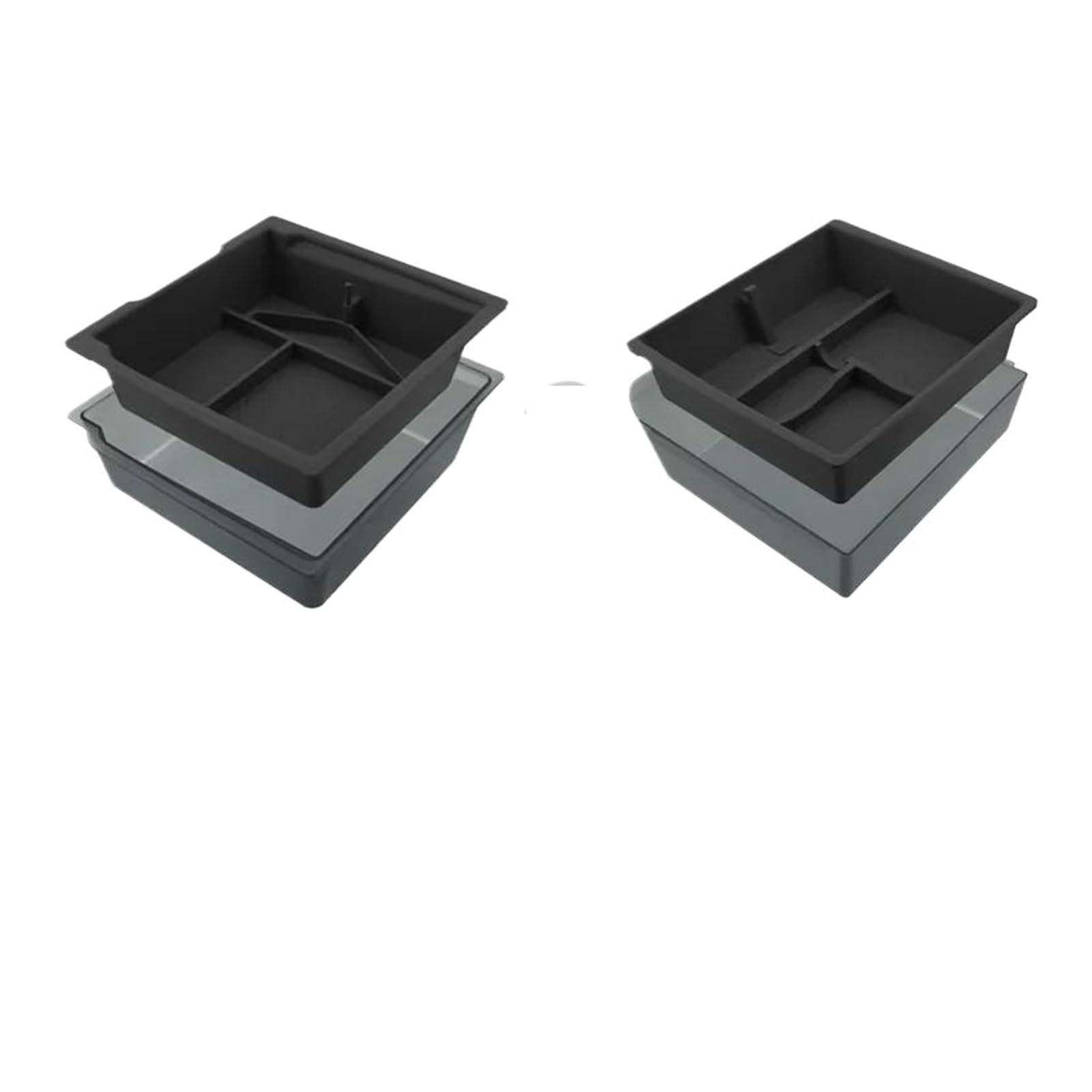 AHRPKAMERD Centre Console Organiser Tray For Tesla For Model 3 For Highland For Y For Juniper 2025 Storage Box Car Interior Center Console Armrest Armrest Storage Box