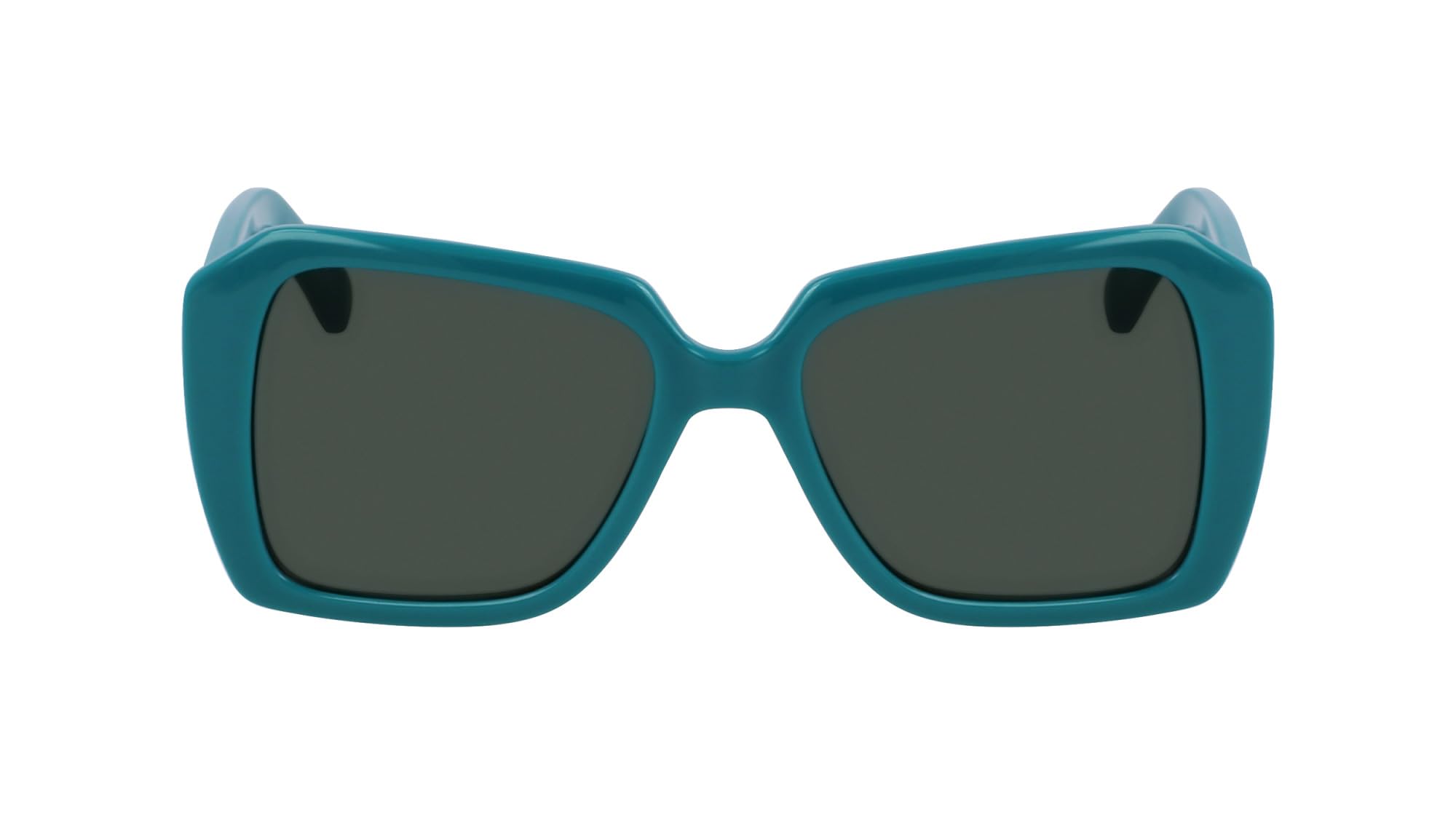 KARL LAGERFELD Women's Sunglasses KL6140S - Green with Solid Green Lens