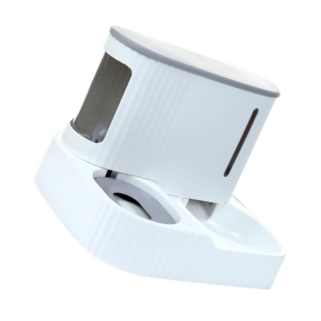 DOITOOL Distributeur Automatique d'eau et Nourriture pour Animaux Gamelle Amovible Grosse Capacité Design Anti-Débordement pour Chiens et Chats Usage Domestique et Voyage