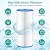 SimPure 10"x4.5" Pleated Sediment Water Filter, 5 Micron Whole House Water Filter Cartridge for Well Water Compatible with FXHSC, ECP20-BB, R50-BBSA, CB1-SED10-BB (4 Pack)
