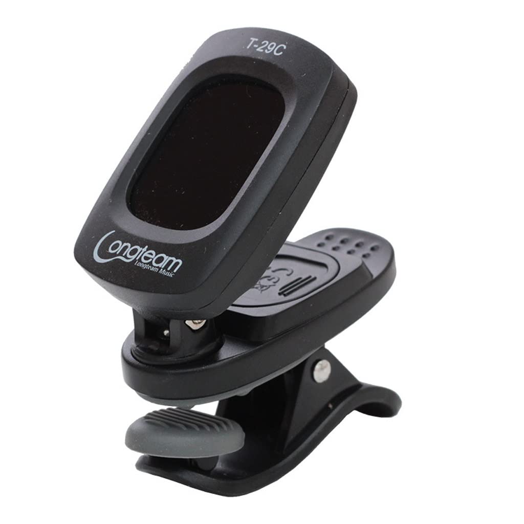 JJJ Color Guitar Bass Violin Ukulele Tuner Ukulele Tuning for Dummies (Color : Black)