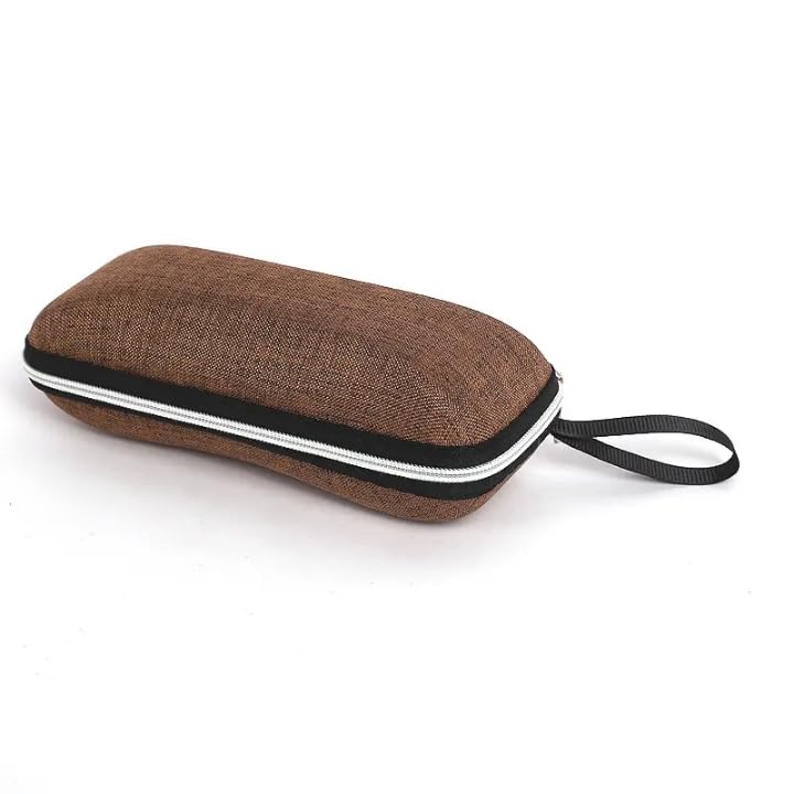 A T TECH Triple Foldable Hard Case Cover Box For Sunglasses, Goggles, Spectacles, Eyewear etc.-image-28