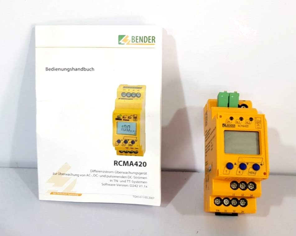 Bender Residual Current Monitor RCMA420-D-1