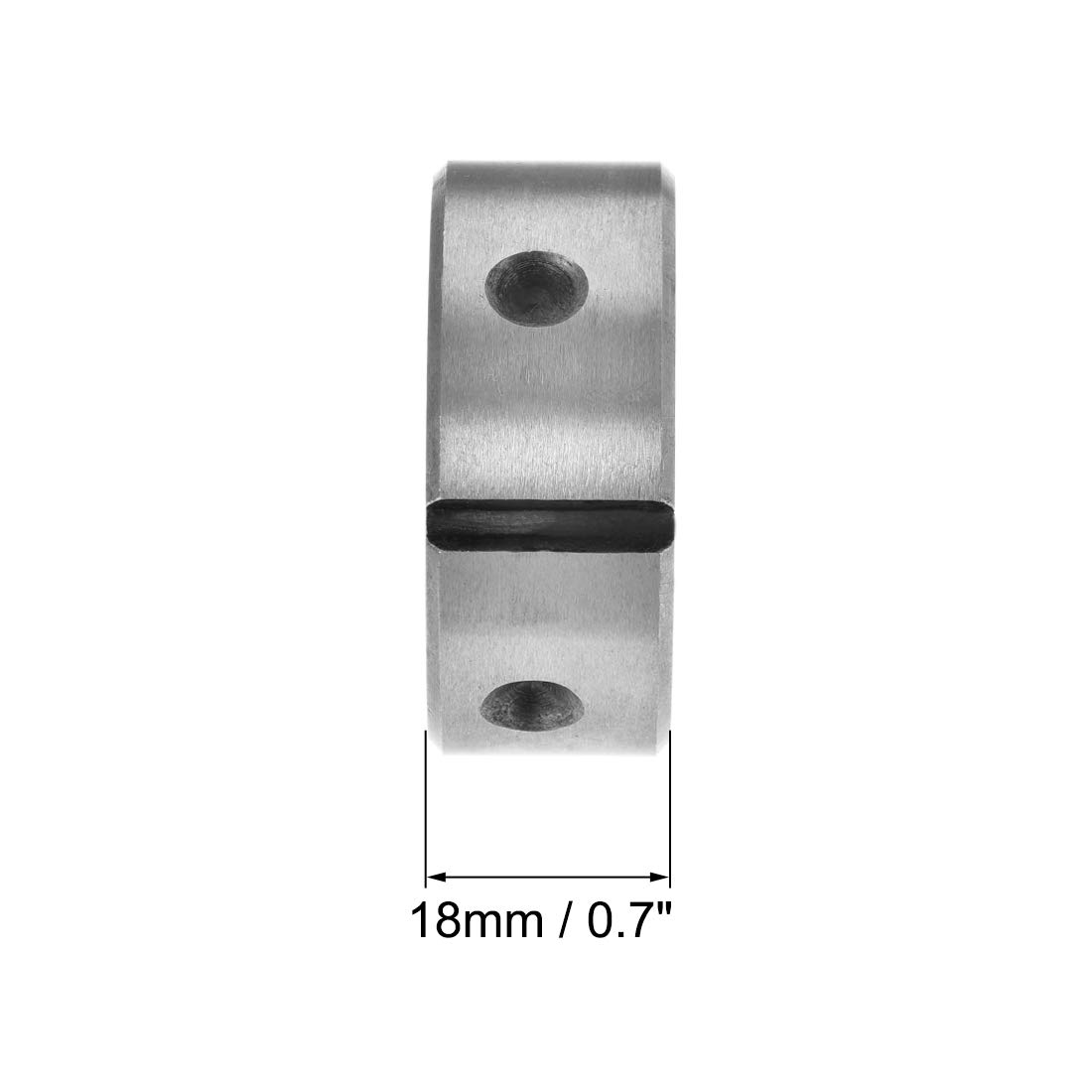 sourcing map Terraja, Terrajas de Roscar Métricas M20, Terraja Redonda 45mm Diámetro Exterior, Troquel para Roscar a la Izquierda, Aleación de Acero