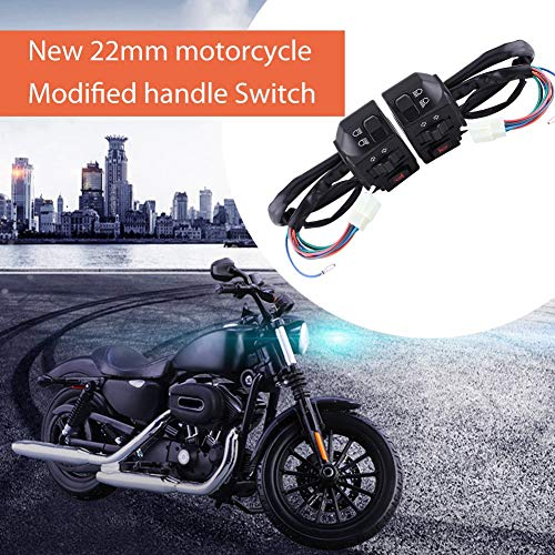 Interruttore del manubrio della moto, coppia di