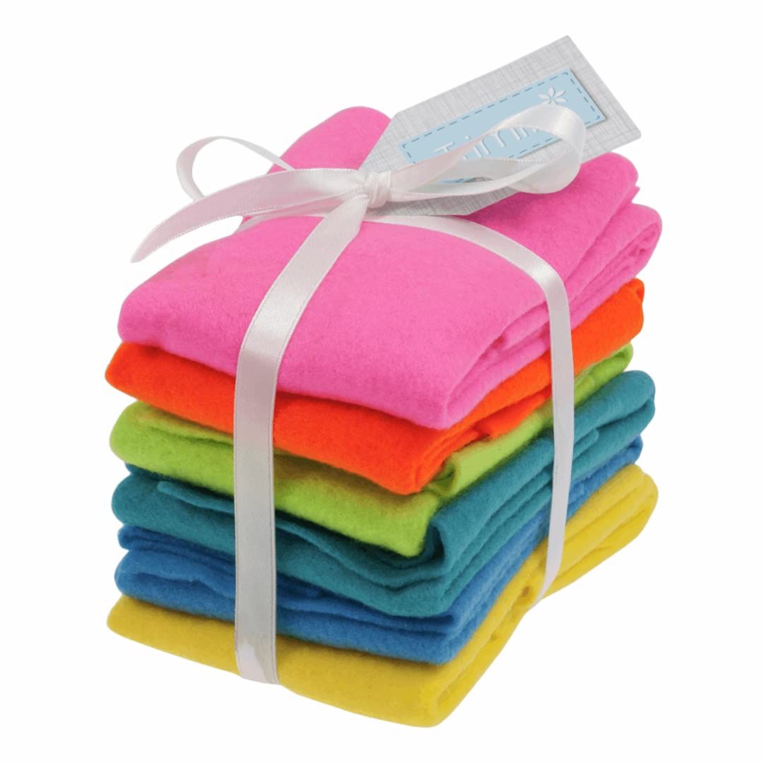 Trimits 'Bright Shades' Acrylic Felt 30 x 23cm 6 Pieces