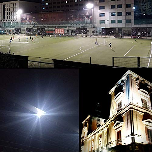 GLW LED 150W Flood Light IP66 Waterproof Super Bright Work Lights,13,000lm 6500K Daylight White Outdoor Spotlight for Garage,Playgrounds,Parking Lot,Basketball Court - Image 5