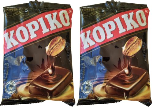 Image of Kopiko Original Coffee Candy, Coffee Candy 175 Gram, Each Individually Wrapped (Pack of 2)