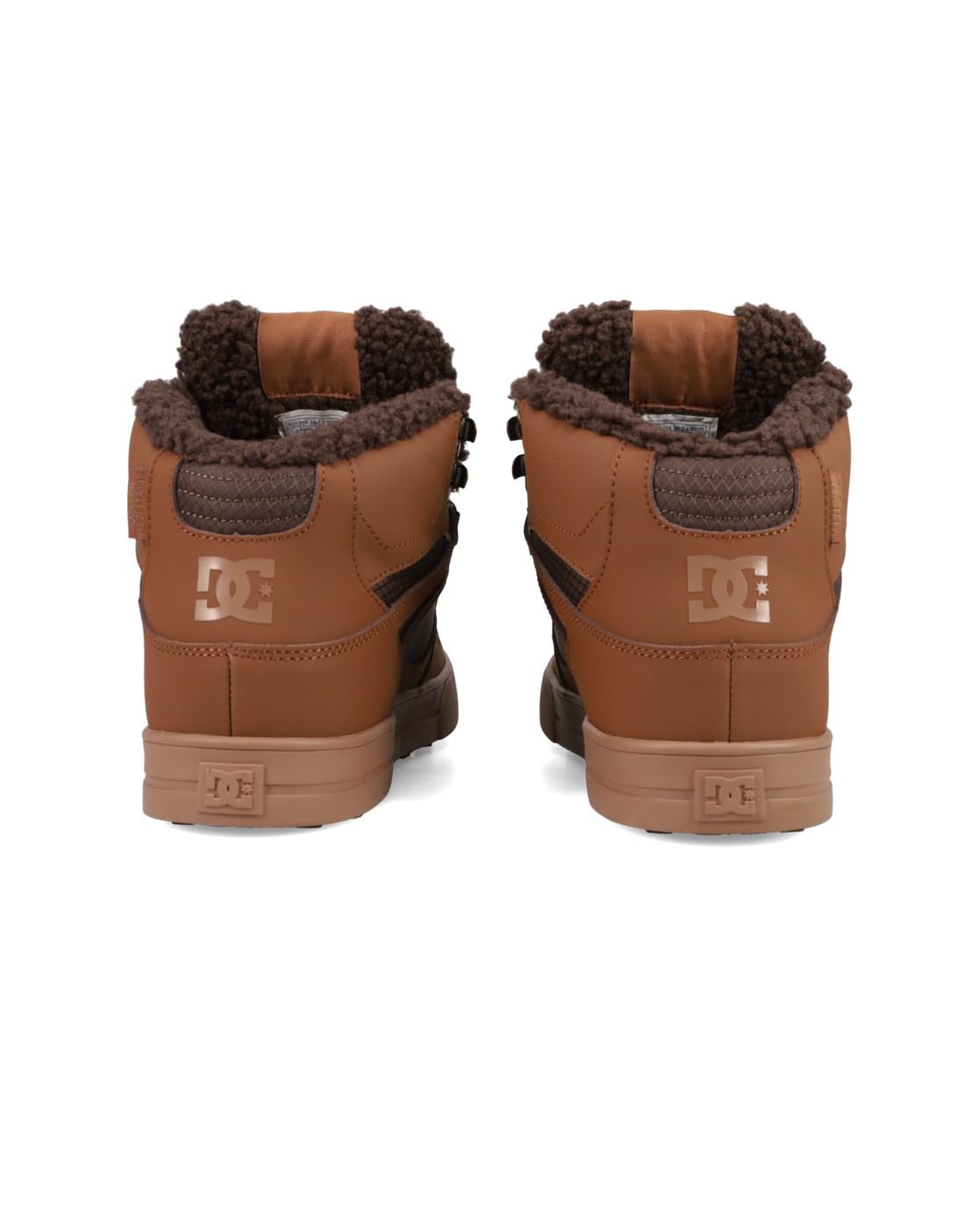 DC Shoes Pure High-Top WC Wnt - High-Top Winterised Shoes for Men - High-Top-Winterschuhe - Männer - 40.5 - Braun