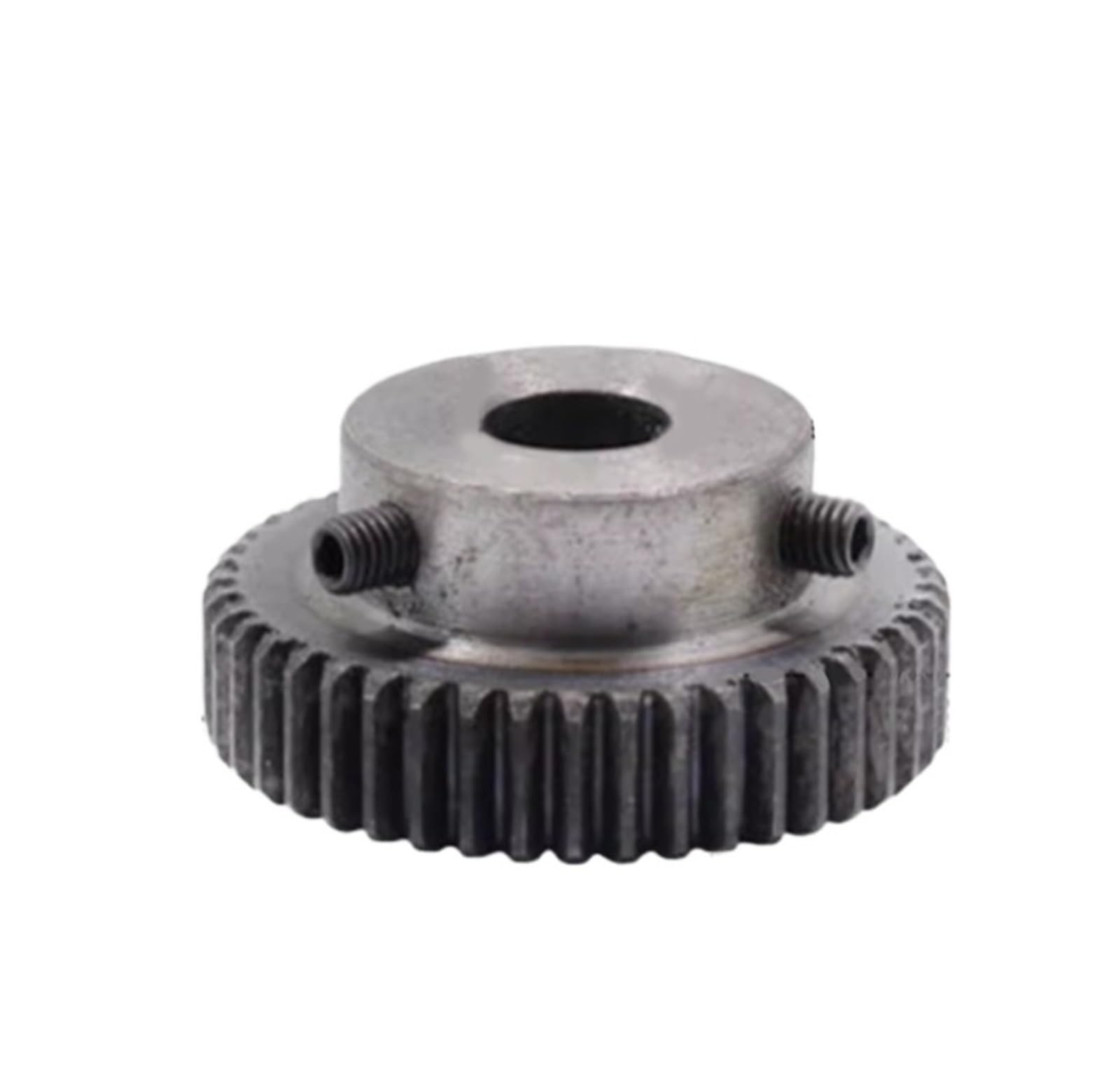 Bevel Gear Pinion Hardware Mechanical 1M50T Hole 8-10-12-15 1M Spur Gear Metal Transmission Gear Steel 1M 50 Tooth Pinion Gear Metal Mod(1M50T hole8)