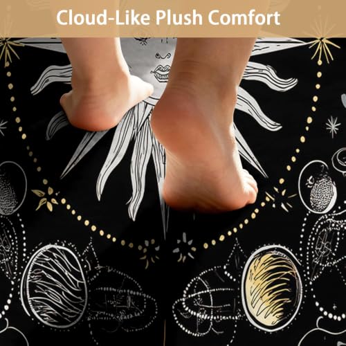 Tapis de chambre constellation soleil pour créer un cocon doux - 4