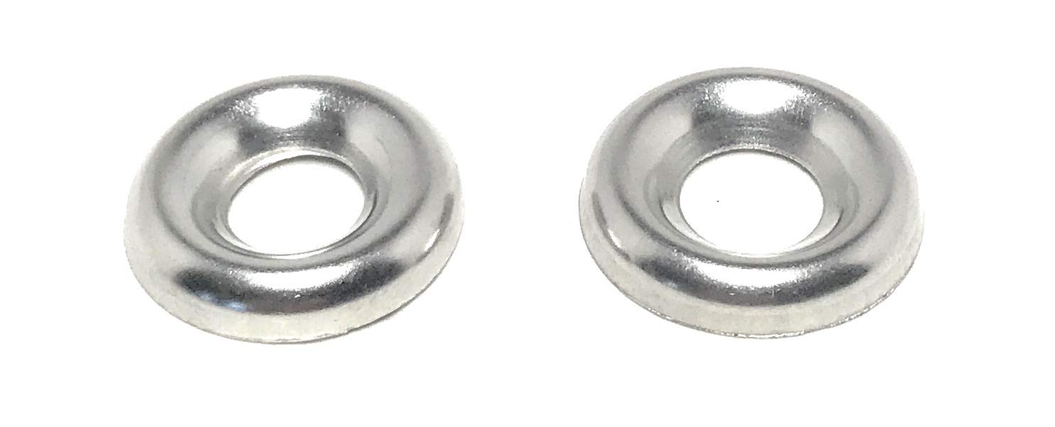 5/16 Stainless Steel Finishing Washers Cup Washers Countersunk (25 Pieces)