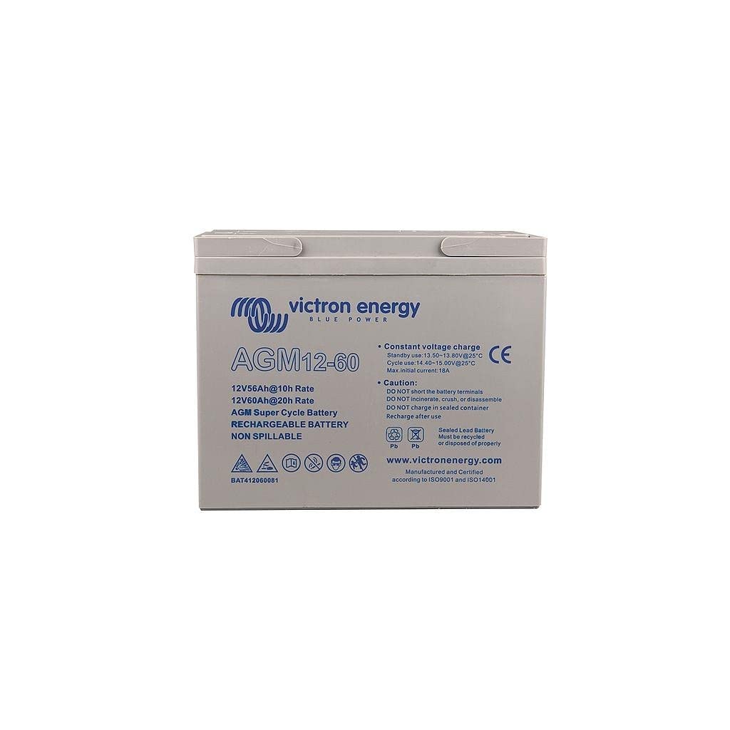 Victron Energy AGM Batterie au Plomb 60 Ah 12 Volt