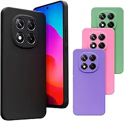 Capa Capinha Case Compatível Xiaomii Redmi Note 14 Pro 5G Silicone Veludo Premium [2ASHOP] (PRETO)