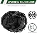 ClrfZebr Tactical Helmet with Headset,4in1 Upgraded Adjustable with Helmet Cover for Airsoft Cosplay Military Tactical Gear (BCP)