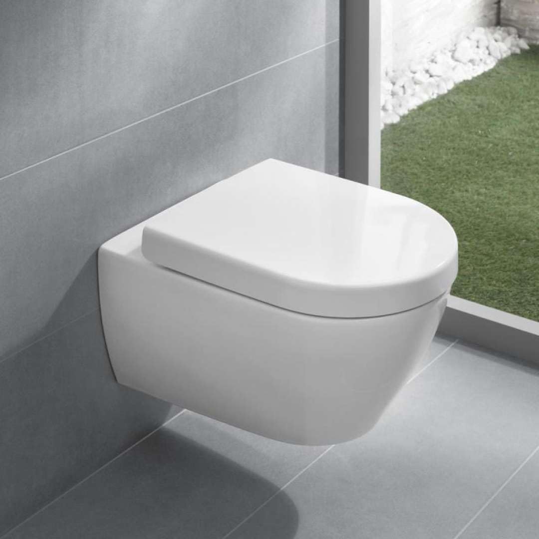 Villeroy & Boch Subway 2.0 Tiefspülklosett compact 355x480mm, ohne Spülrand, 5606R001, Farbe: Weiß