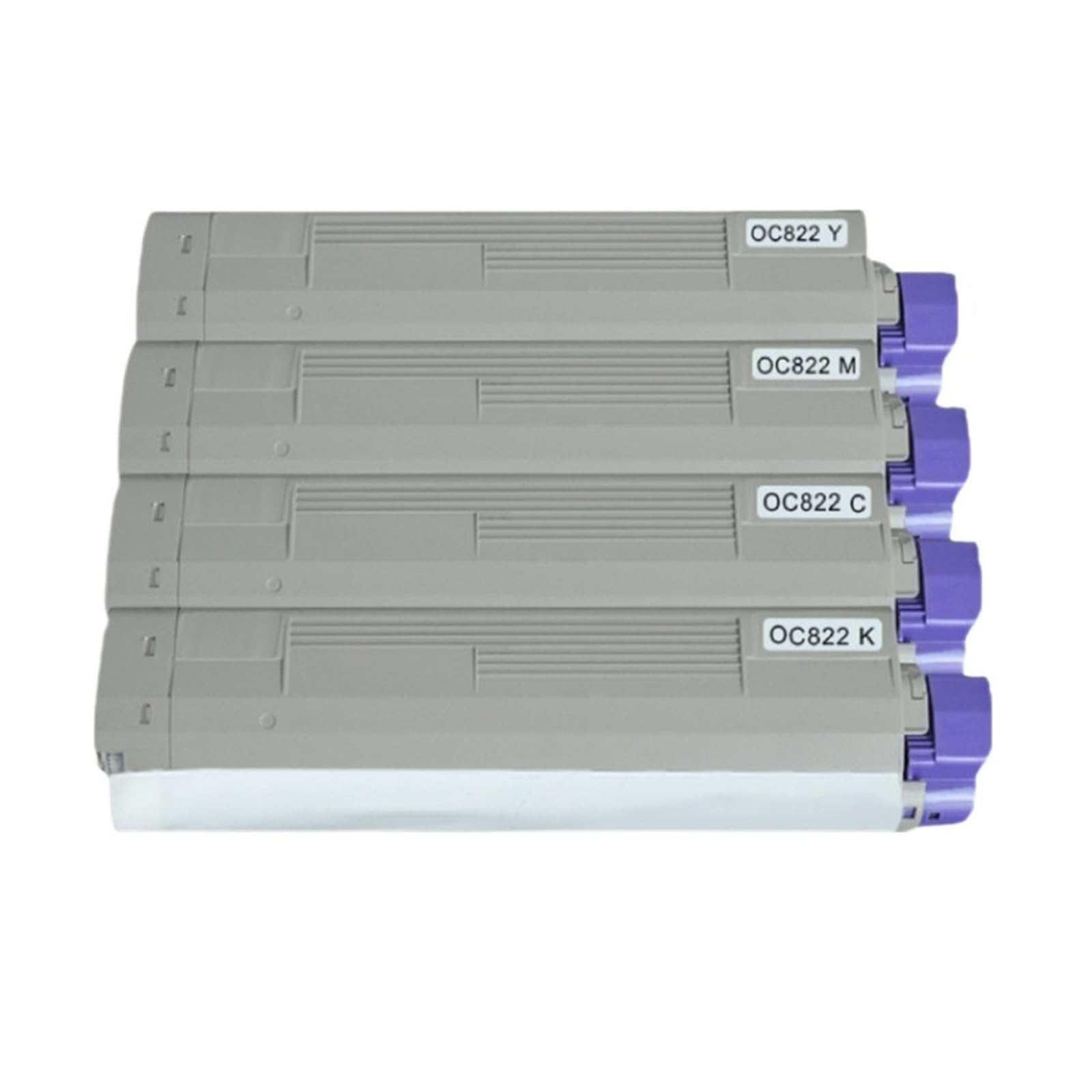 Générique Lot de 4 Cartouches Toner Couleur for imprimantes C822 C822n C822dn (remplace 44844616 44844615 44844614 44844613 43837112 43837111 43837110 43837109)