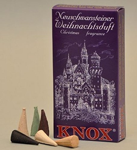 Knox Neuschwanstein Castle German Incense Cones Variety Pack Christmas Smokers