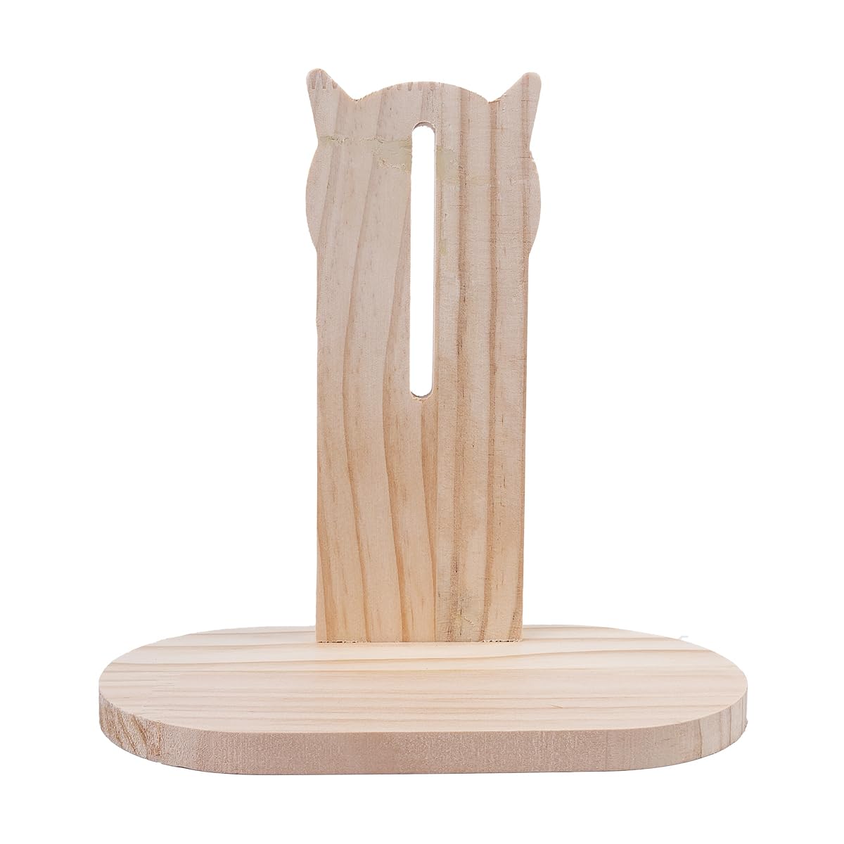 Roue pour Hamster Super silencieuse, 21 cm, avec Base en Bois réglable, Roue d'exercice à Double roulement pour Hamsters Nains syriens, gerbilles et Petits Animaux (Orange)