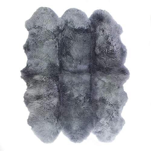 クラフトワークス ムートン プラチナム 6匹物 140×180cm ムートンラグ ムートンフリース スタンダード