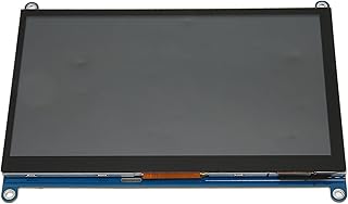 7 Inch Capacitive Touch Screen, IPS HD Monitor, 5 Point Capacitive Touchscreen, Portable Monitor for RPI PC, for OS X TV, Win10 8.1 8 7, HD Multimedia Interface 1.4b (Screen