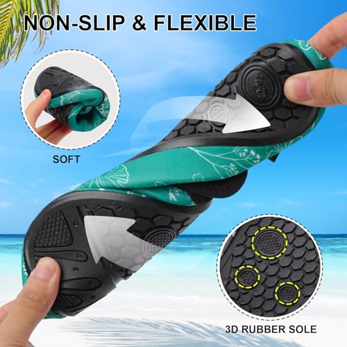 Unisex Barefoot Water Shoes Quick-Dry Aqua Socks for Swimming Hiking Surf4