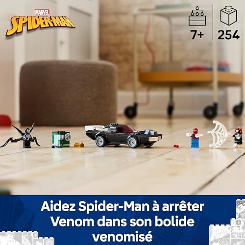 Lego Spider man Contre Le Bolide De Venom Lego La Boite - vue 4