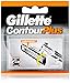 GILLETTE Contour Plus - Juego de 10 recambios para 5 productos para afeitado