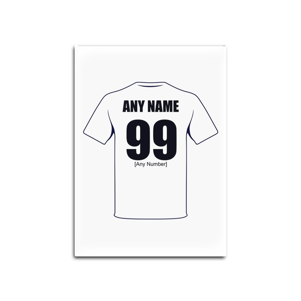Calamita Da Frigo In Vetro Personalizzata Hamilton Academical - Unigift, 7x5x0,5 Cm, Regalo Personalizzato Con Nome E Messaggio - 2