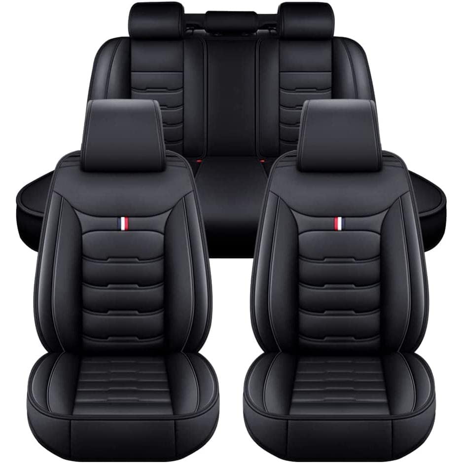 GUOQINGLH Auto Sitzbezüge Full Set Für Hyundai I20 - 5-Sitzer Kunstleder Bezüge
