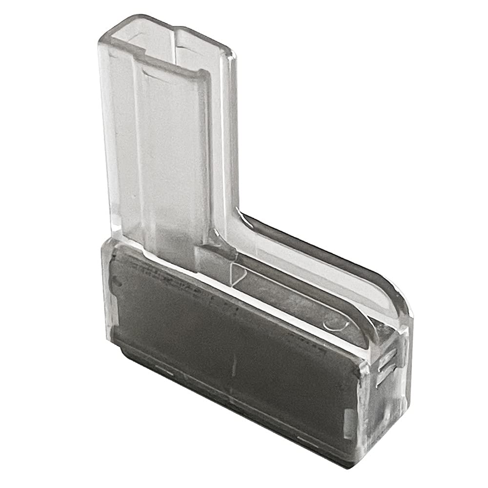Clear Magnetic Boot Sign Holder Gondola Clip, Add Headers & Toppers, 24 Pack