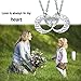 Gifts for Mom I Love You to the Moon and Back Mother Daughter Necklaces Pendant 2pc set Mothers Day Gifts