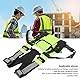 Universal Radio Harness Chest Rig Bag, Walkie Talkie Chest Bag Pocket Pack Holster, Verstellbare Weste Fluoreszierend Grün für 2-Wege-Radio